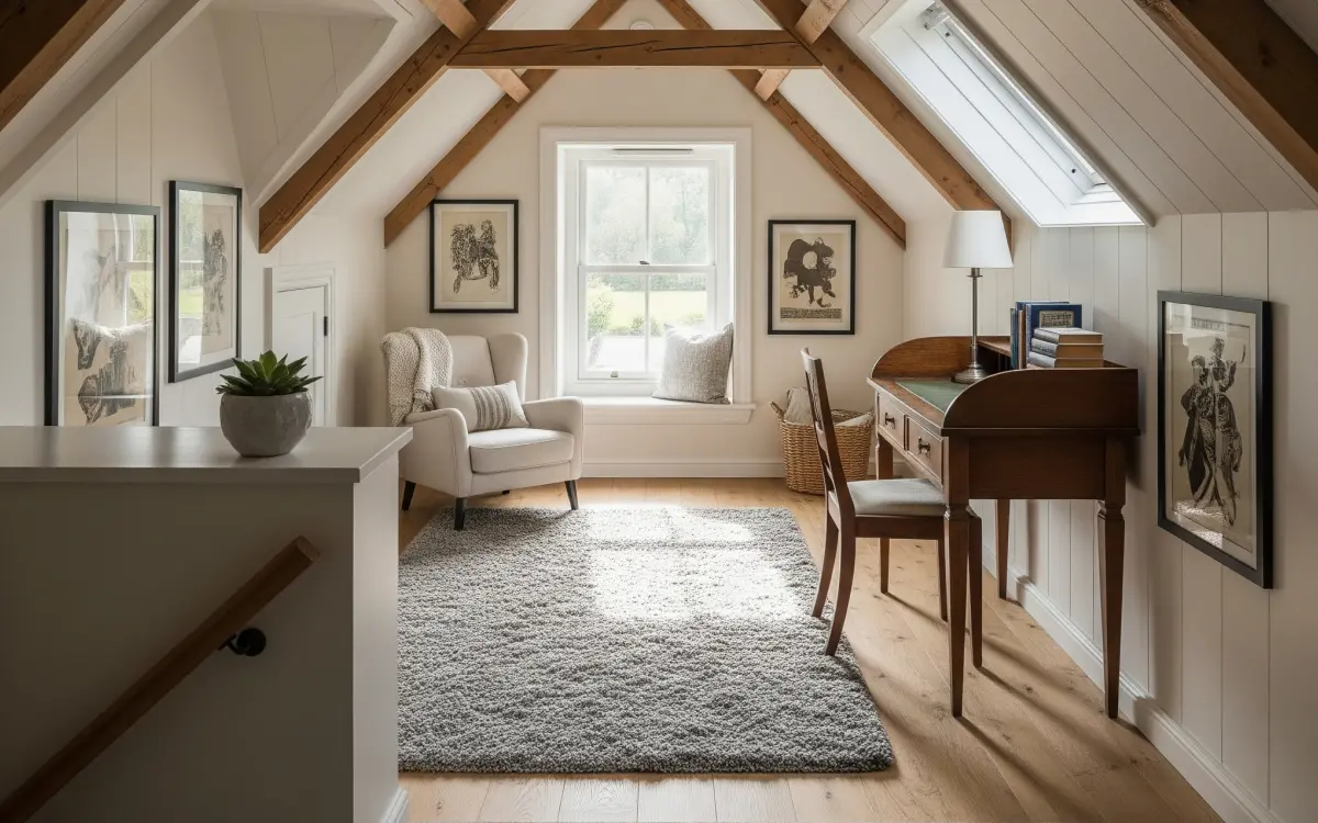 Dachausbau VonV Innenausbau